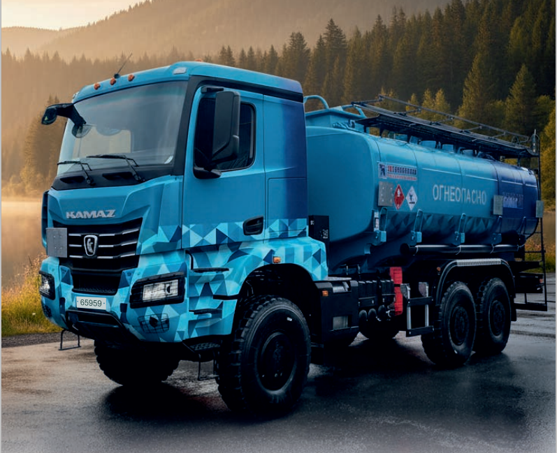 Автотопливозаправщик на шасси KAMAZ-65959